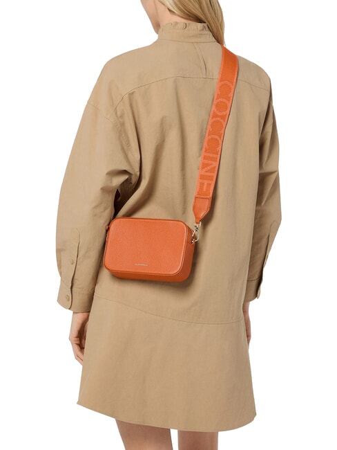 TEBE Sac &agrave; bandouli&egrave;re en cuir textur&eacute; crabe - Sacs pour Femme