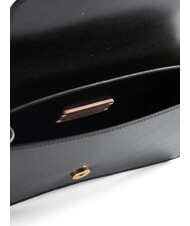 COCCINELLE C-ME CALF&MARB Mini sac bandouli&egrave;re Noir - Sacs pour Femme - 4