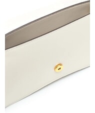 COCCINELLE C-ME CALF&MARB Mini sac bandouli&egrave;re perle - Sacs pour Femme - 4