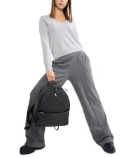 COCCINELLE NORY Sac &agrave; dos en cuir Noir - Sacs pour Femme - 4