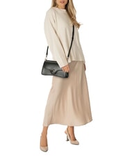 COCCINELLE C-ME CALF&MARB Mini sac bandouli&egrave;re Noir - Sacs pour Femme - 2