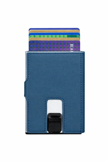 ALU FIT Portefeuille avec porte-cartes coulissant petrolblue - Portefeuilles Homme