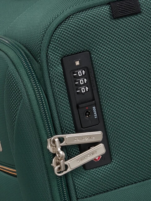 BASE BREEZE Chariot sous-si&egrave;ge vert fonc&eacute; - Valises Semi-rigides