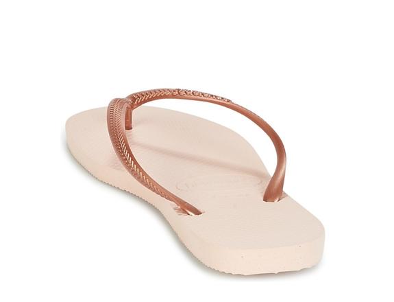 Tongs HAVAINAS SLIM ballet rose - Chaussures Femme
