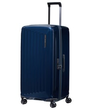 SAMSONITE NUON Chariot extra large bleu fonc&eacute; m&eacute;tallique - Valises Rigides - 4