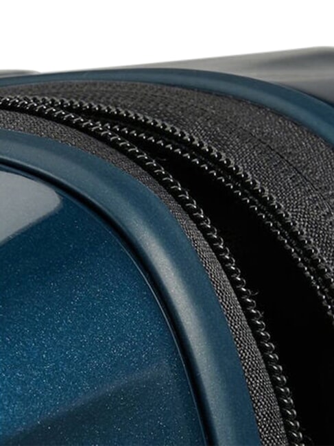 NUON Chariot extra large et extensible bleu fonc&eacute; m&eacute;tallique - Valises Rigides