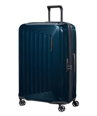 SAMSONITE NUON Grand chariot extensible bleu fonc&eacute; m&eacute;tallique - Valises Rigides - 4