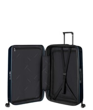 SAMSONITE NUON Grand chariot extensible bleu fonc&eacute; m&eacute;tallique - Valises Rigides - 2