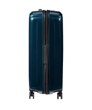 SAMSONITE NUON Chariot extensible moyen bleu fonc&eacute; m&eacute;tallique - Valises Rigides - 5