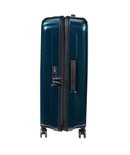 SAMSONITE NUON Chariot extensible moyen bleu fonc&eacute; m&eacute;tallique - Valises Rigides - 6