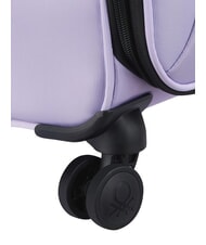 BENETTON By DELSEY COLOR BLOCK Chariot moyen, extensible lavande - Valises Semi-rigides - 6
