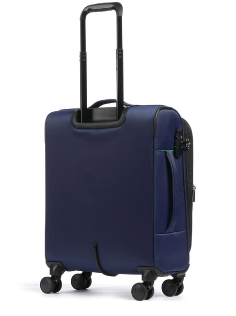 COLOR BLOCK valise cabine extensible bleu - Valises cabine