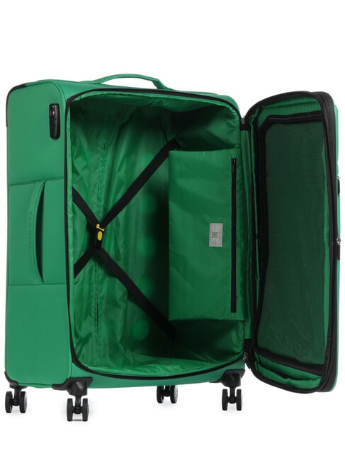 COLOR BLOCK Grand chariot extensible iguane - Valises Semi-rigides