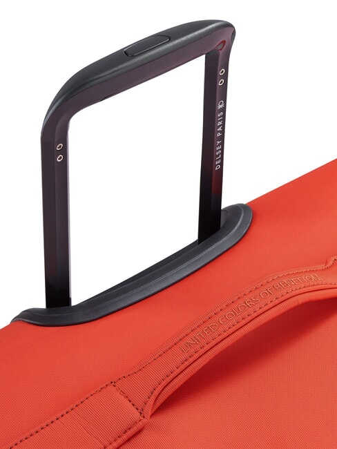 COLOR BLOCK Grand chariot extensible ROUGE - Valises Semi-rigides