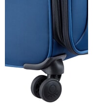 BENETTON COLOR BLOCK Grand chariot extensible bleu - Valises Semi-rigides - 5