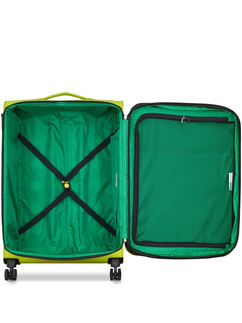 COLOR BLOCK Grand chariot extensible eau verte - Valises Semi-rigides