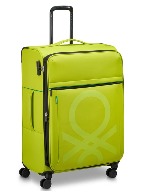 COLOR BLOCK Grand chariot extensible eau verte - Valises Semi-rigides
