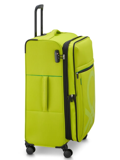 COLOR BLOCK Grand chariot extensible eau verte - Valises Semi-rigides