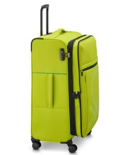 BENETTON COLOR BLOCK Grand chariot extensible eau verte - Valises Semi-rigides - 5