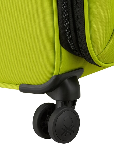 COLOR BLOCK Grand chariot extensible eau verte - Valises Semi-rigides