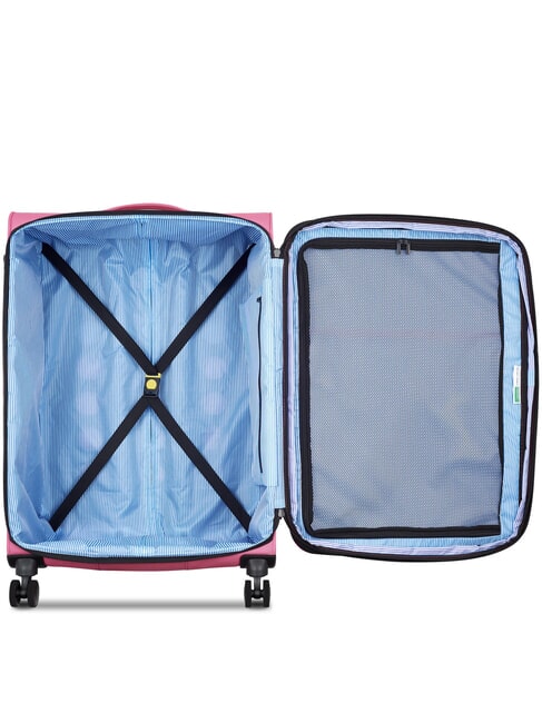 BE Grand chariot extensible pivoine - Valises Semi-rigides