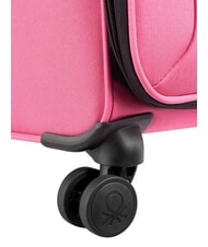BENETTON BE Grand chariot extensible pivoine - Valises Semi-rigides - 6