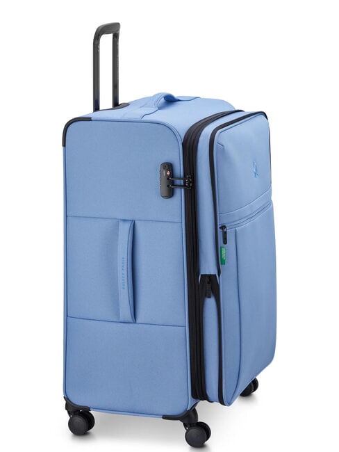 BE Grand chariot extensible glace bleue - Valises Semi-rigides