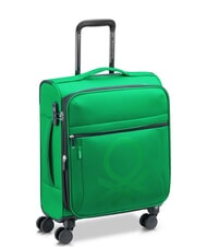 BENETTON By DELSEY COLOR BLOCK valise cabine extensible iguane - Valises cabine - 3