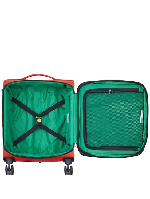 COLOR BLOCK valise cabine extensible ROUGE - Valises cabine