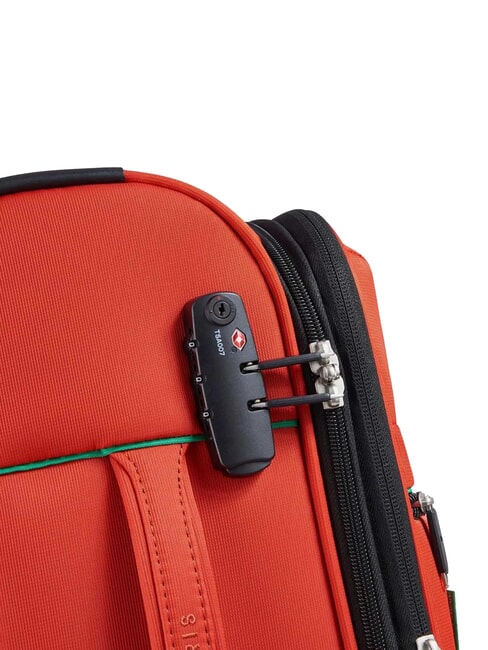 COLOR BLOCK valise cabine extensible ROUGE - Valises cabine