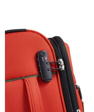 BENETTON By DELSEY COLOR BLOCK valise cabine extensible ROUGE - Valises cabine - 5