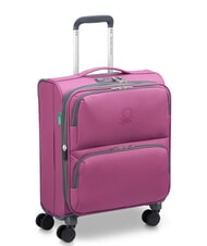 BENETTON UCB SOFT valise cabine extensible pivoine - Valises cabine - 3