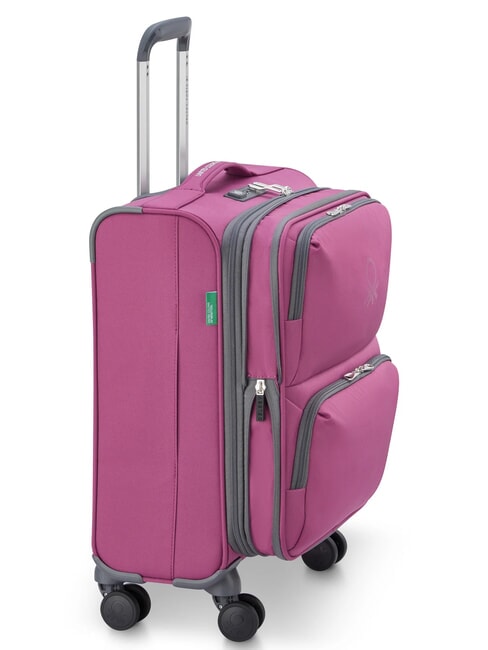 UCB SOFT valise cabine extensible pivoine - Valises cabine