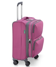 BENETTON UCB SOFT valise cabine extensible pivoine - Valises cabine - 5