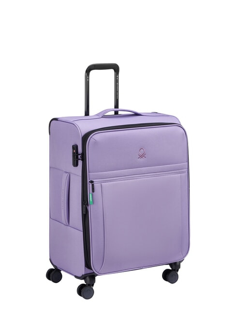 BE Chariot moyen, extensible lilas - Valises Semi-rigides