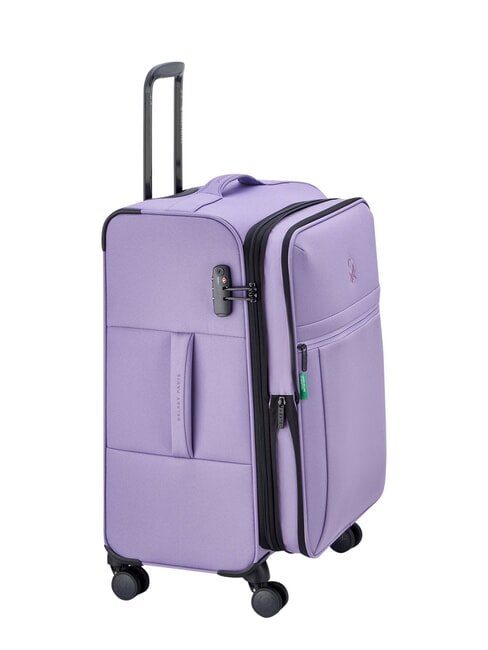 BE Chariot moyen, extensible lilas - Valises Semi-rigides