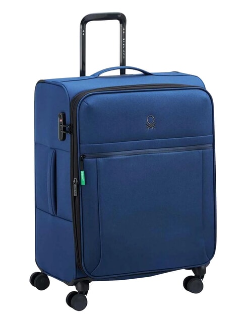 BE Chariot moyen, extensible bleu - Valises Semi-rigides