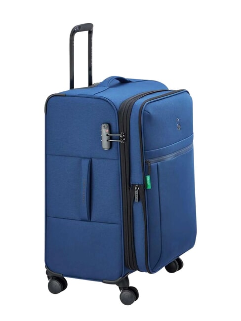 BE Chariot moyen, extensible bleu - Valises Semi-rigides