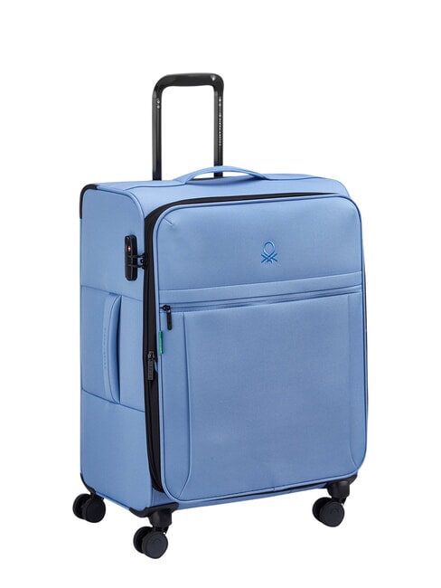 BE Chariot moyen, extensible glace bleue - Valises Semi-rigides