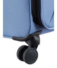BENETTON By DELSEY BE Chariot moyen, extensible glace bleue - Valises Semi-rigides - 7