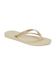 HAVAIANAS Tongs HAVAINAS SLIM SABLE GRIS / LIGHT GOLDEN - Chaussures Femme - 2