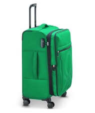 BENETTON By DELSEY COLOR BLOCK Cabine extensible + chariot moyen + grand ensemble iguane - Ensemble Valises - 2
