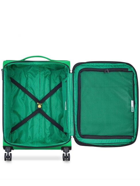 COLOR BLOCK Cabine extensible + chariot moyen + grand ensemble iguane - Ensemble Valises