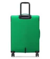 BENETTON By DELSEY COLOR BLOCK Cabine extensible + chariot moyen + grand ensemble iguane - Ensemble Valises - 4