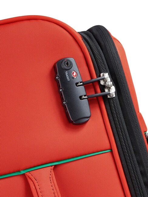 COLOR BLOCK Cabine extensible + chariot moyen + grand ensemble ROUGE - Ensemble Valises