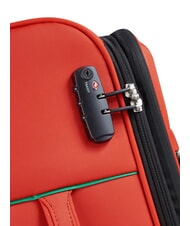 BENETTON COLOR BLOCK Cabine extensible + chariot moyen + grand ensemble ROUGE - Ensemble Valises - 5