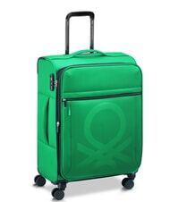 BENETTON By DELSEY COLOR BLOCK Chariot moyen, extensible iguane - Valises Semi-rigides - 3