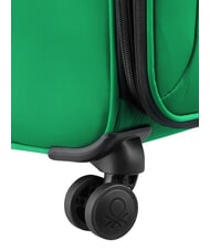 BENETTON By DELSEY COLOR BLOCK Chariot moyen, extensible iguane - Valises Semi-rigides - 6
