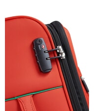 BENETTON By DELSEY COLOR BLOCK Chariot moyen, extensible ROUGE - Valises Semi-rigides - 6