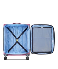 BENETTON UCB SOFT Ensemble cabine extensible + chariot moyen + grand pivoine - Ensemble Valises - 3